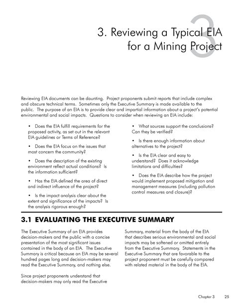 Chapter 3 - good - Chapter 3 25 Reviewing EIA documents can be daunting ...