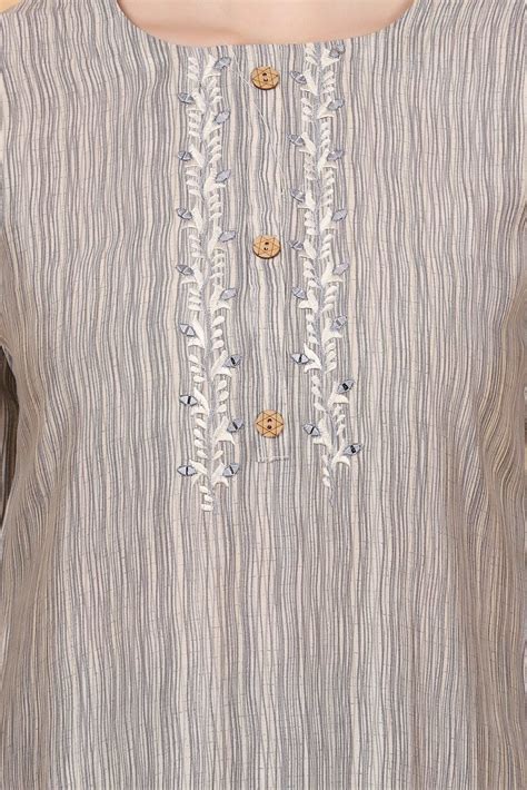 Vicos Modal Casual embroidered Kurta – Style Like A Diva
