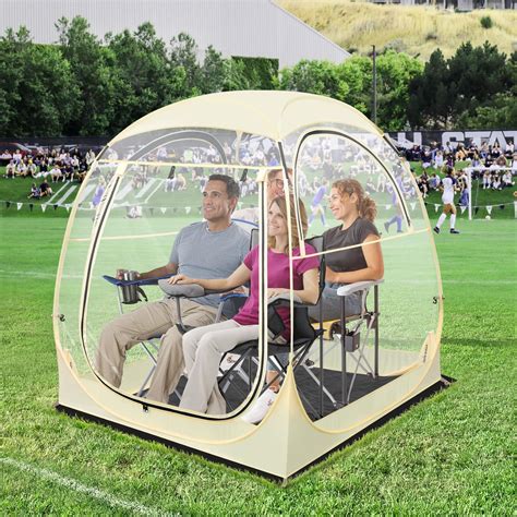 Eapele Sports Tent, Instant Pop-Up Tent Shelter, Outdoor Clean Bubble ...