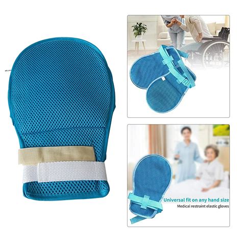 ⚡️Buy Maxbell Safety Restraint Dementia Gloves Finger Control Mitts for ...