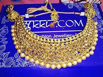 Sukkhi Modish LCT Gold Plated Pearl Choker Necklace Set For Women ...