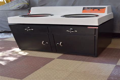 Disc Polishing Machine - Modern double Disc fixed speed polisher ...