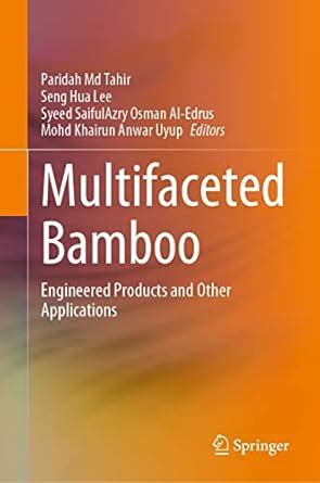 Multifaceted Bamboo: Engineered Products and Other Applications : Md ...