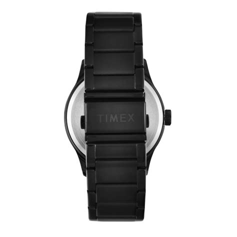 Timex Men Black Round Multifunction Dial Watch- TW0TG7625 – The Watch ...