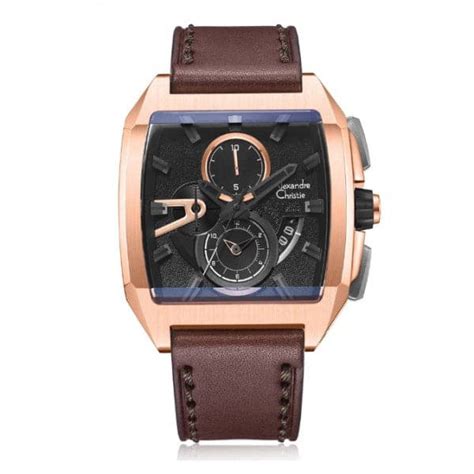 Alexandre Christie Alexandre Christie Men'S Watch - Black Rosegold - L