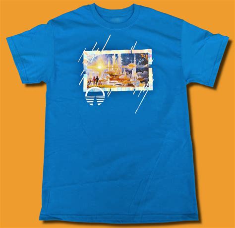 Buy Disney World Epcot Horizons Legacy Holographic T-Shirt custom ...