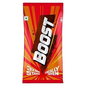 Boost Chocolate Nutrition Drink 500 g Pouch| for 3X Stamina - Builds ...