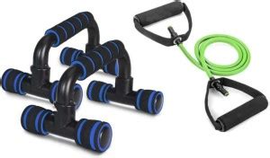 Dr Pacvu Athletes CHOICE, Pack Of 2 Fitness COMBO, 1+ Push Up Bar stand ...