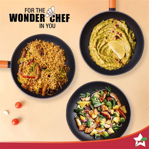 Buy Caesar Forged Fry Pan, 20cm Online at Best Price – Wonderchef India