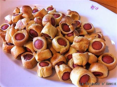 mini croissant apéro saucisse