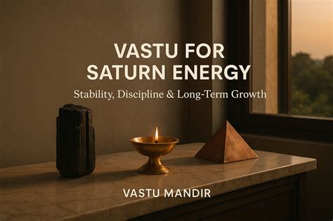 Vastu for Saturn Energy: Stability, Discipline & Long-Term Growth ...