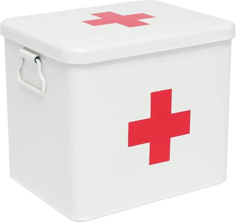 Xbopetda Metal Medicine Storage Tin,First Aid Kit Tin, First India | Ubuy