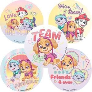 Smilemakers Paw Patrol: Skye Stickers - Prizes And Giveaways - 100 Per ...
