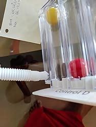 Control D Spirometer 3 Ball Lung Exerciser, Hygenic, Washable ...