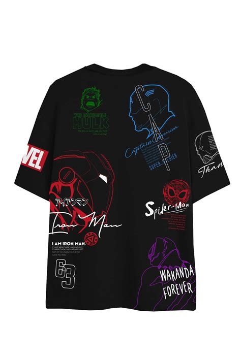 Marvel Assemble Oversized T-shirt - Iconic & Comfortable