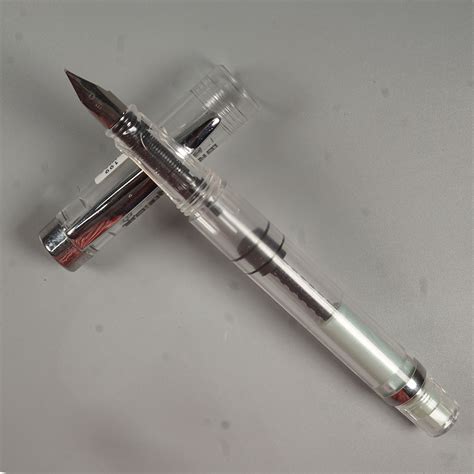Qibao 199 Transparent Body and Cap - Light Green Color Piston Type ...
