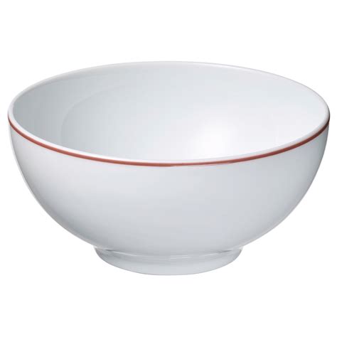 VINTERFINT bowl, white/red, 13 cm (5") - IKEA