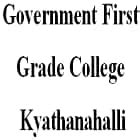 Government First Grade College, Kyathanahalli: Admission 2026, Cutoff ...
