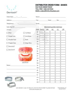 Fillable Online lib store yahoo DISTRIBUTOR Order form bands - lib ...