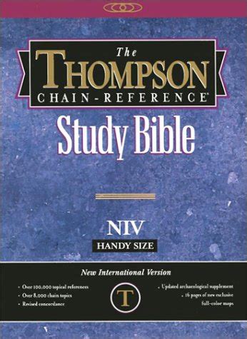 The Thompson Chain-Reference Study Bible: New International Version ...