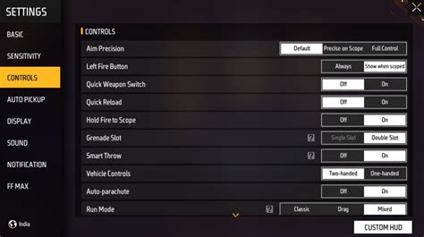 Best Free Fire MAX 4-finger layout for new players (2022)