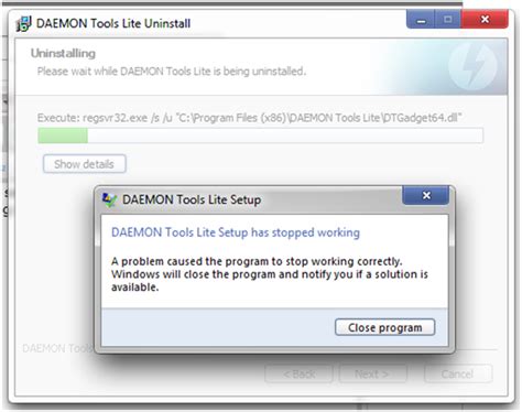 DAEMON Tools Error Image File Locked 的图像结果
