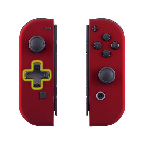Buy eXtremeRate Soft Touch Red Joycon Handheld Controller Housing (D ...