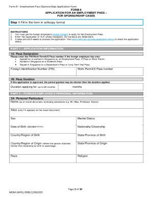 SG Form 8 2020-2026 - Fill and Sign Printable Template Online