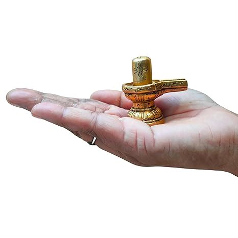 Buy anciently Chota Shivling | Very Small Shivling 4.5 CM Height, Brass ...