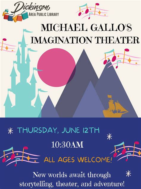 Micheal Gallos Imagination Theater, 139 3rd St W, Dickinson, ND, United ...