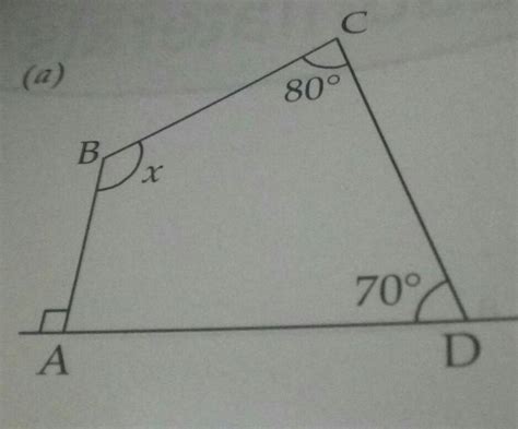 find the measure of angle x in the following figure - Brainly.in