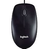 Amazon.in: Buy Logitech B100 Wired USB Mouse, 3 yr Warranty, 800 DPI ...