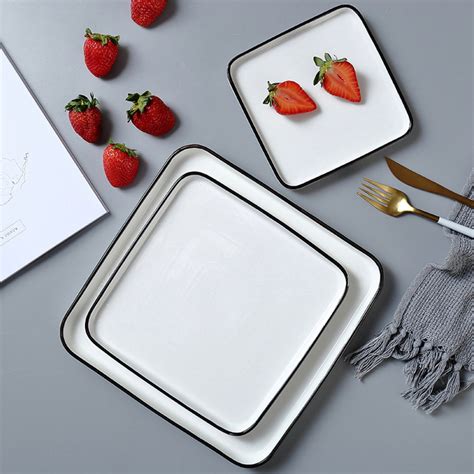 Square Salad Plate Online - Premium Small Plate | Nestasia