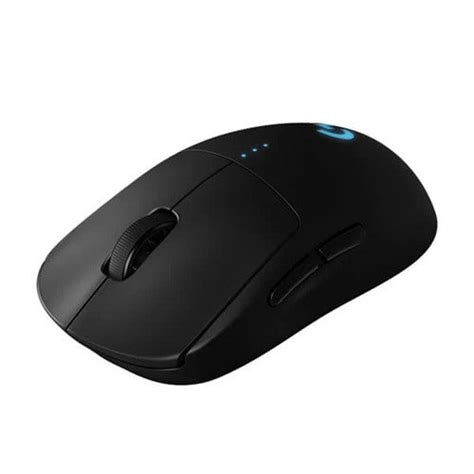 LOGITECH G Pro Wireless Ambidextrous Gaming Mouse (25600DPI/8 Macro Bu ...