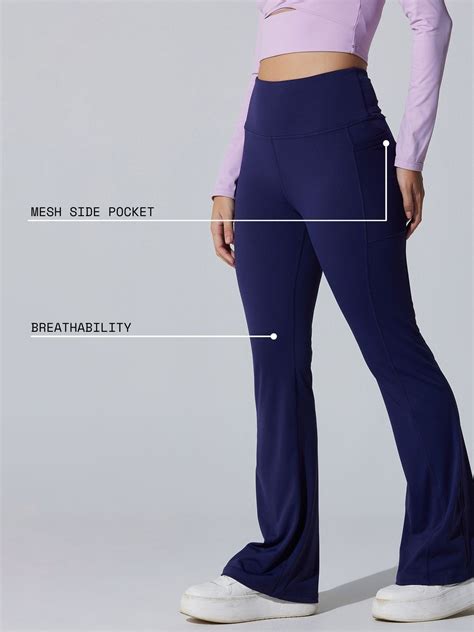 Deep Purple All-Day Flex Flare Pants – CAVA Athleisure Pvt Ltd