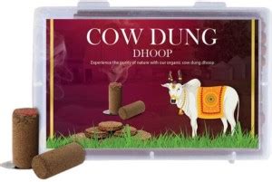 Vedic Vaani Organic Cow Dung Dhoop for Puja, Meditation, Havan ...