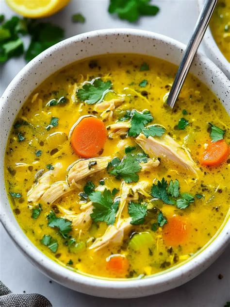 Nourishing Anti-Inflammatory Turmeric Chicken Soup Delight - Alivia Recipes
