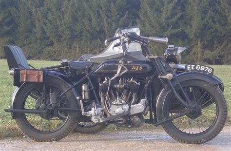 AJS V-Twin 800 cc Combination. 1927 | BRITISH Only Austria ...