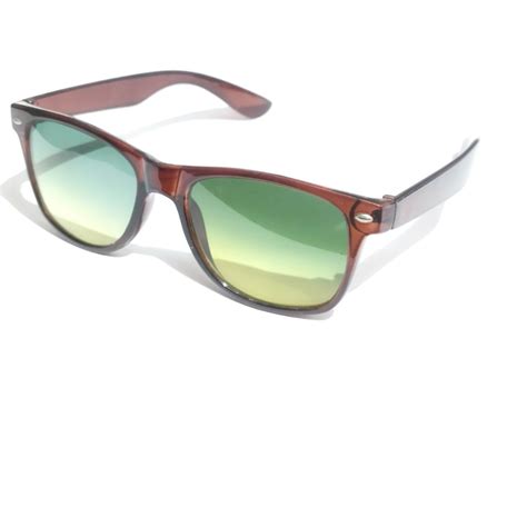Brown Classic Square Day Night Gradient Sunglasses – Glasses India Online