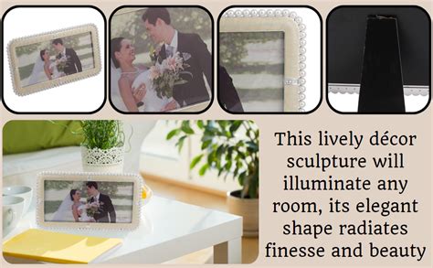 Lavanaya Silver - Antique Silver Finish Table Top Photo Frame (Silver ...