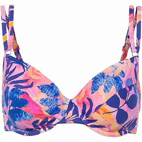 Vivance by Lascana Bikini Oberteil Damen pink-print im Online Shop von ...