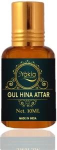 Nakia Perfumers Gul Hina Attar 10ml Alcohol-Free Perfume Fragrance ...