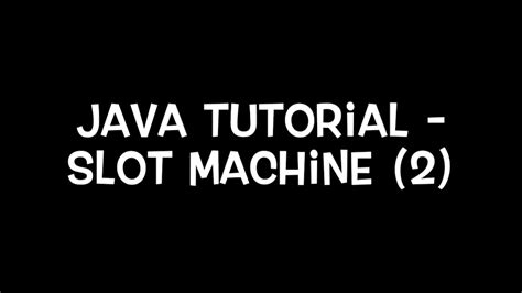 Image result for Java Slots Machine Programming