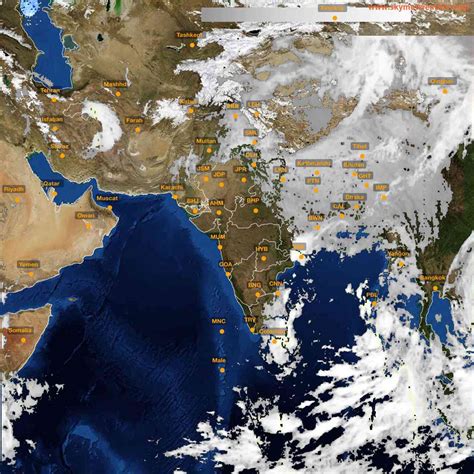 INSAT Weather: Latest Satellite Images And Maps Of India