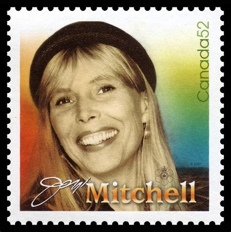 Joni Mitchell - Canada Postage Stamp | Canadian Recording Artists