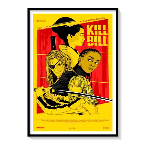 Kill Bill Movie Poster: Buy Hollywood & Famous Movie Posters – Dessine Art