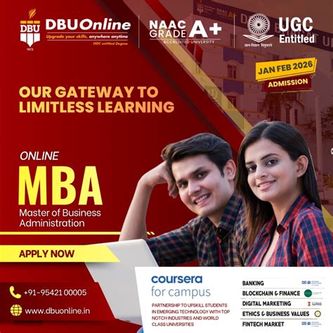 MBA - DBU Online Desh Bhagat University Online Programs