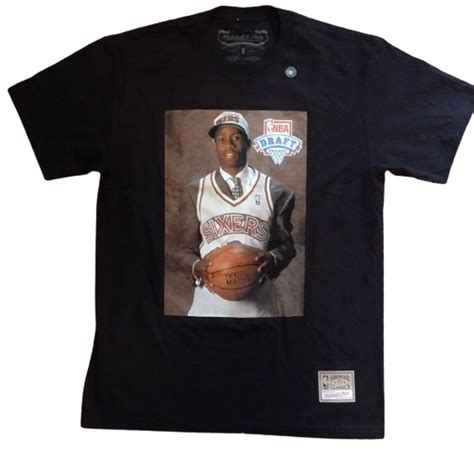 Mitchell & Ness NBA Draft Day Allen Iverson Shirt | WHAT'S ON THE STAR?