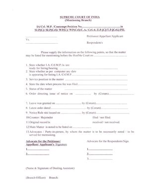 Checklist - check list file - 1 MODIFIED CHECK LIST (i) Whether SLP ...