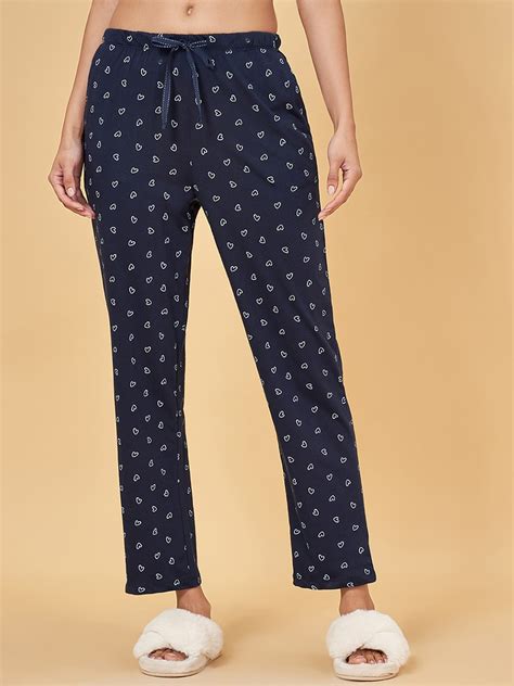 Buy Dreamz By Pantaloons Printed Pure Cotton Lounge Pants - Lounge ...